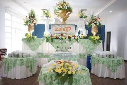Taplak Meja Silver