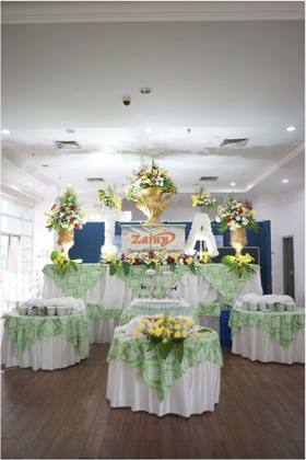 Taplak Meja Silver