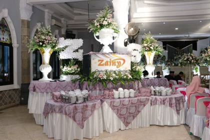 Taplak Meja Silver