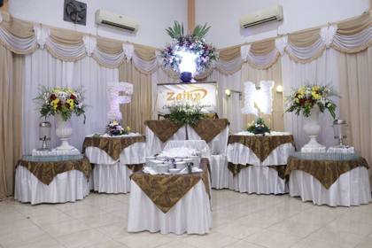Taplak Meja Silver