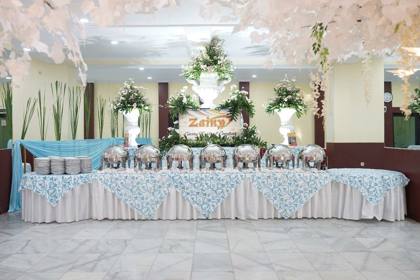 Taplak Meja Silver