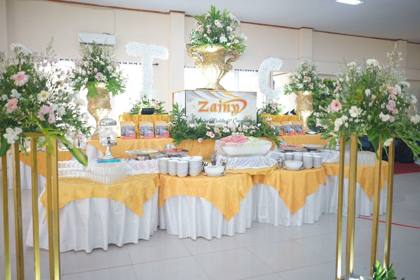 Taplak Meja Silver