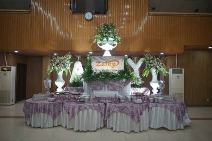 Taplak Meja Silver