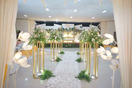 Standing Flowers Silver